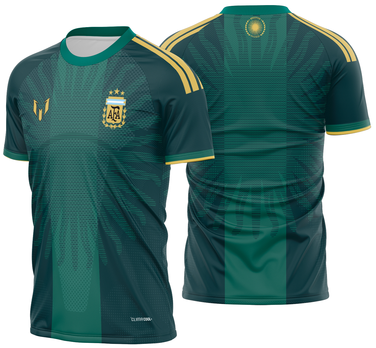 Arte Vetor Camisa Argentina goleiro especial 2026-2027