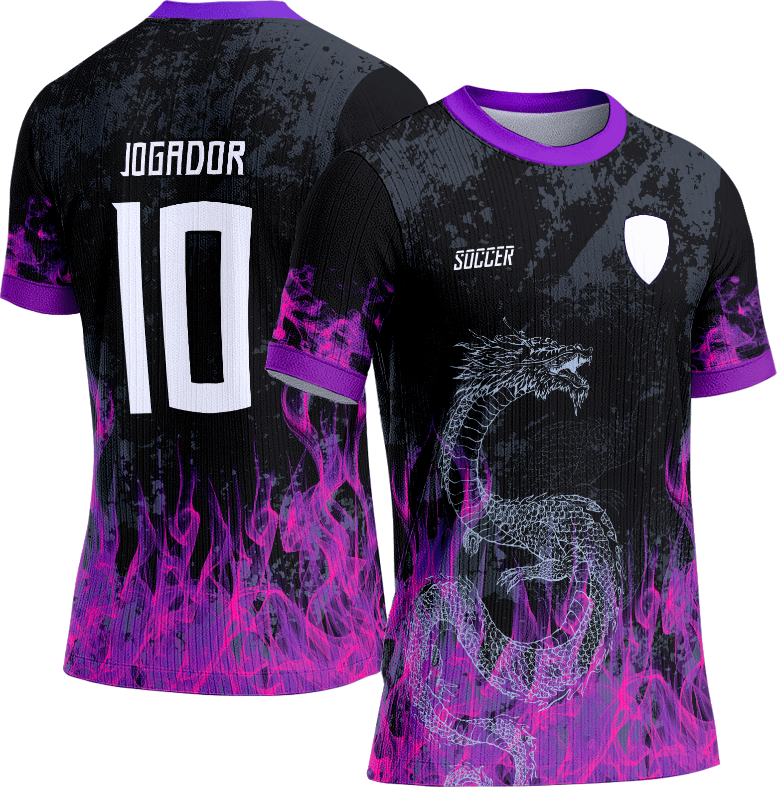 Arte Vetor Camisa Interclasse 015 Dragão
