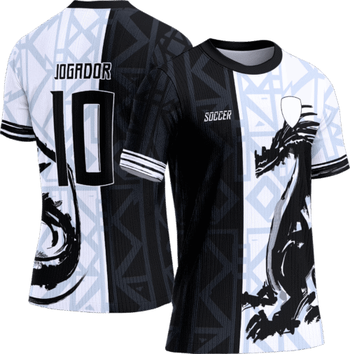 Arte Vetor Camisa Interclasse 017 Dragão