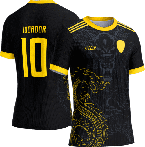 Arte Vetor Camisa Interclasse 072 Dragão