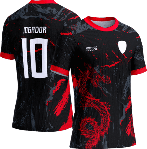 Arte Vetor Camisa Interclasse 075 Dragão