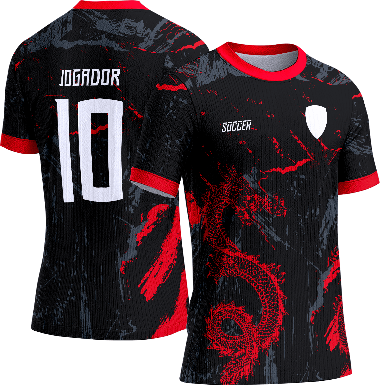 Arte Vetor Camisa Interclasse 075 Dragão
