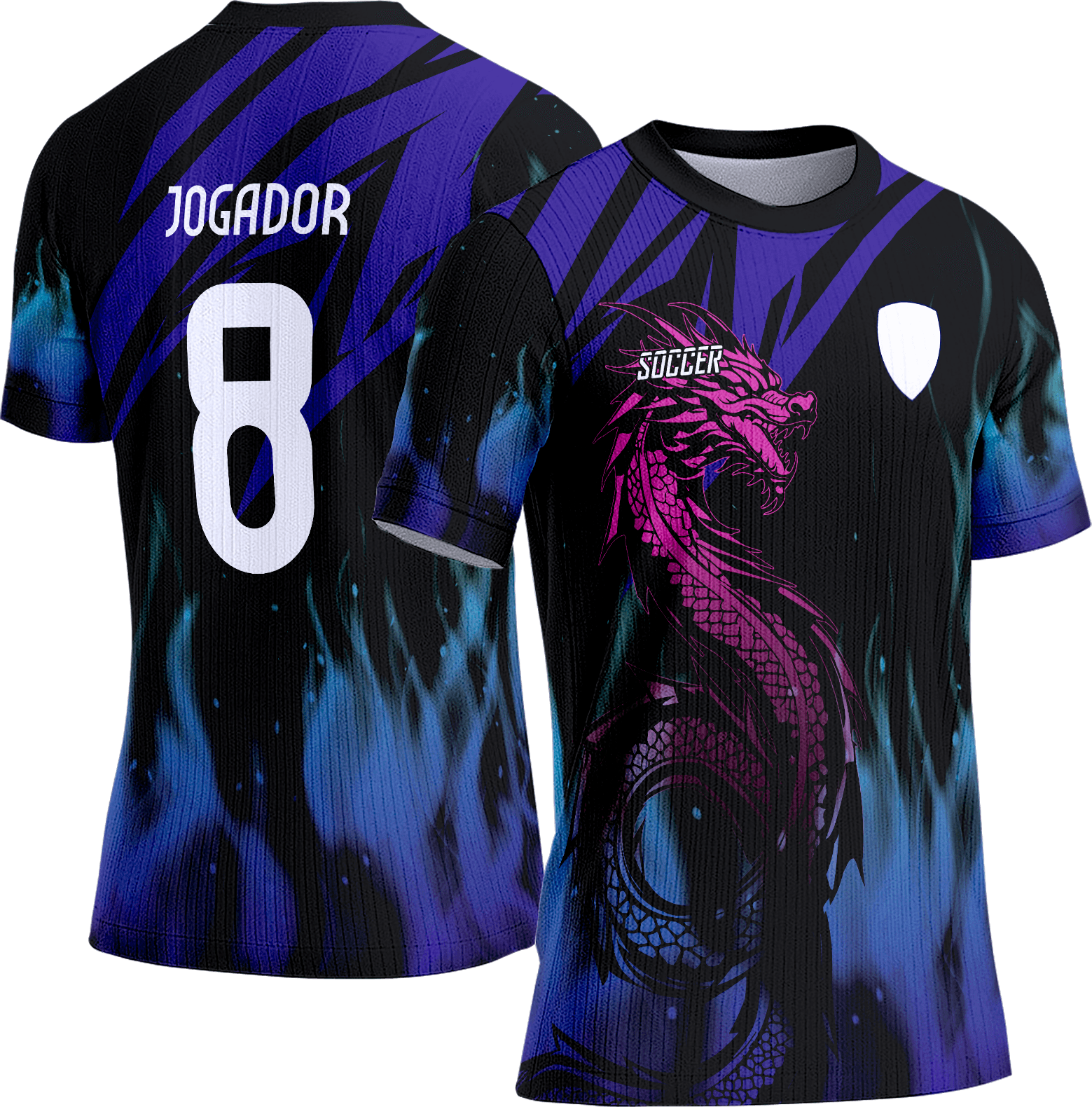 Arte Vetor Camisa Interclasse 142 Dragão