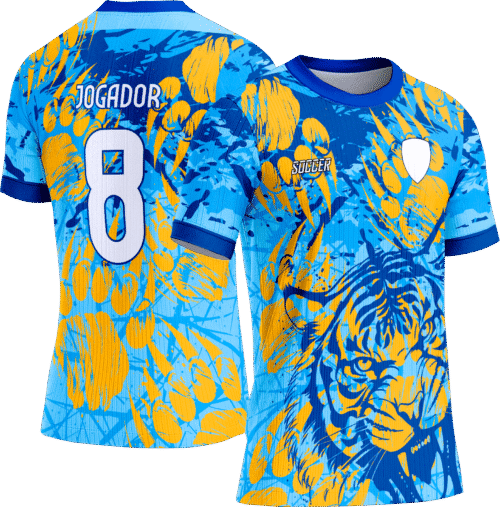 Arte Vetor Camisa Interclasse 154 Tigre
