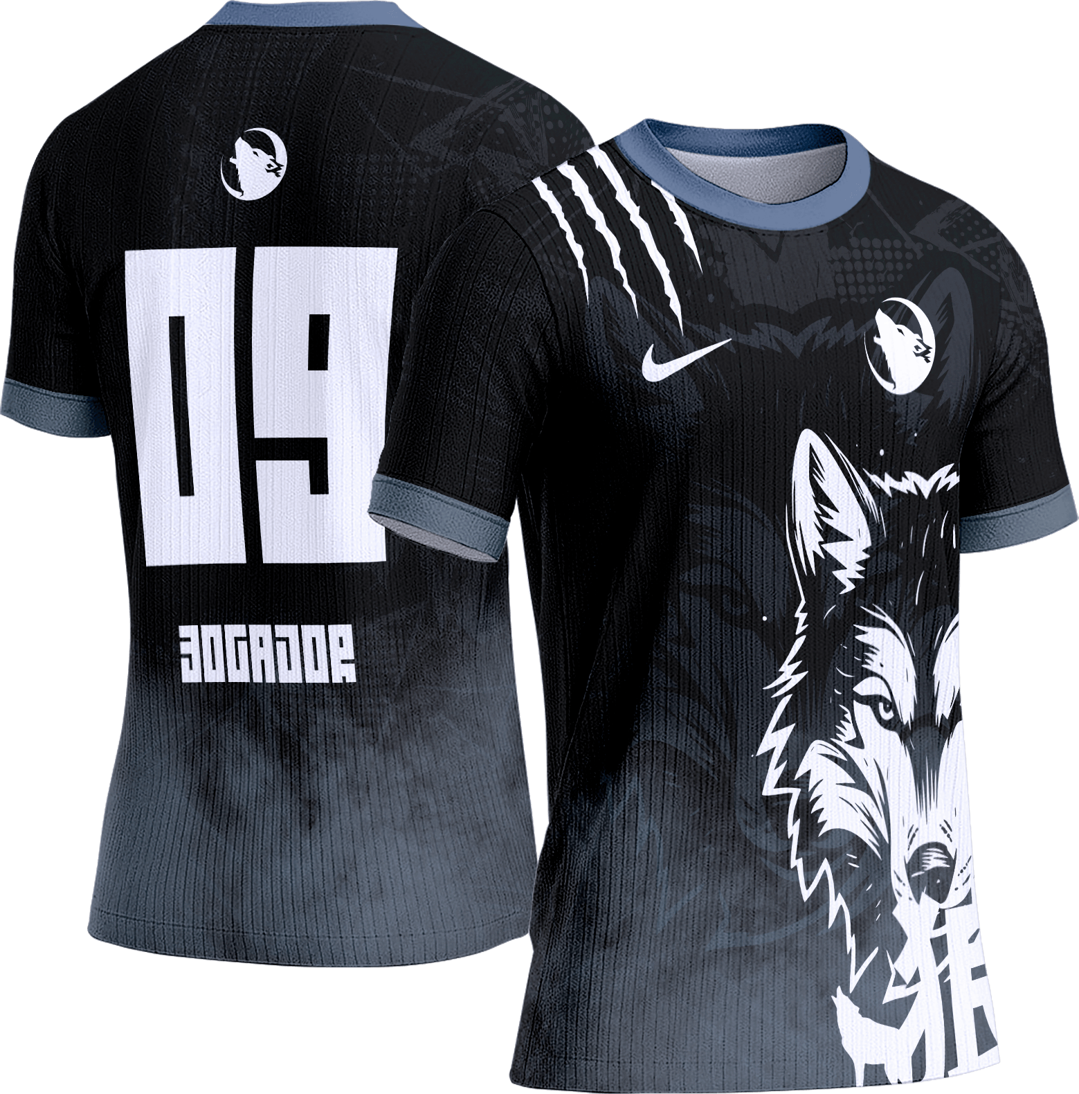 Arte Vetor Camisa Interclasse 209 Lobo
