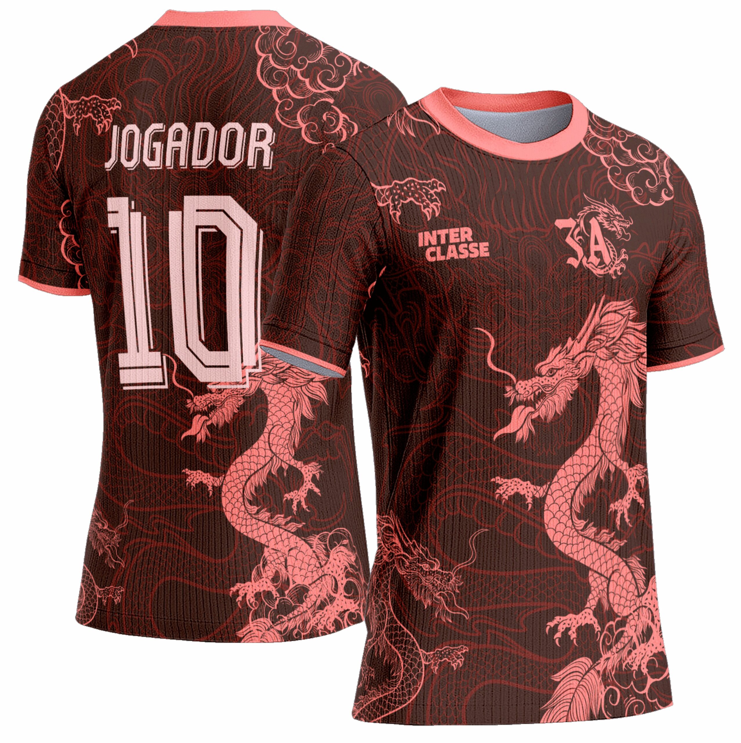 Arte Vetor Camisa Interclasse 0901 Dragão