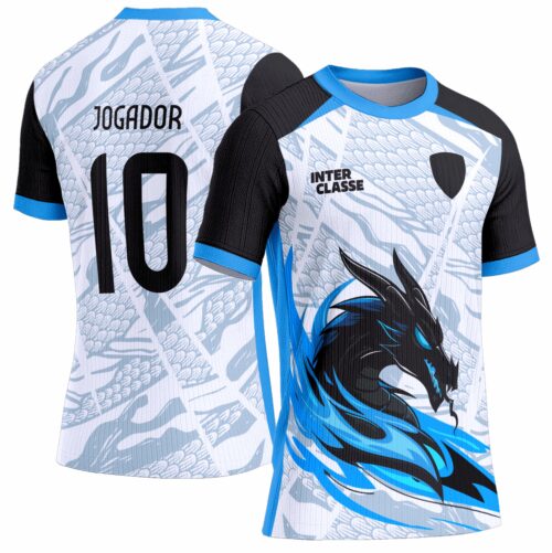 Arte Vetor Camisa Interclasse 0967 Dragão