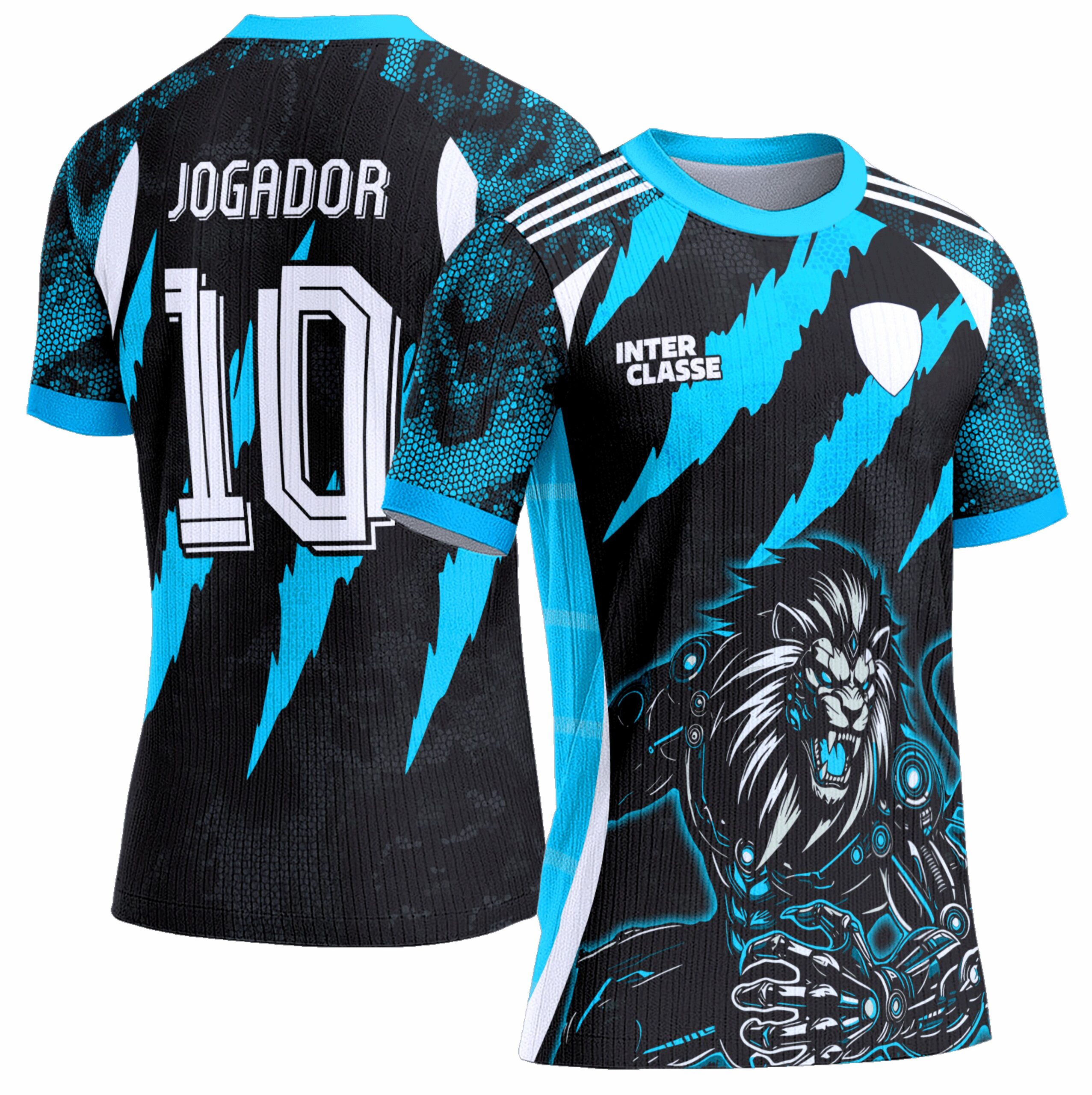 Arte Vetor Camisa Interclasse 0982 Leão
