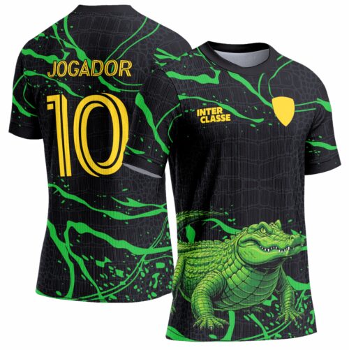Arte Vetor Camisa Interclasse 0987 Crocodilo