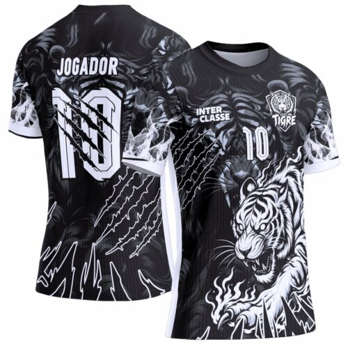 Arte Vetor Camisa Interclasse 1004 Tigre