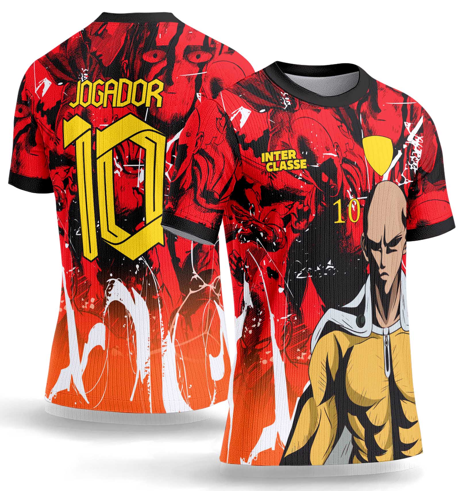 Arte Vetor Camisa Interclasse 1057 One Punch Man Saitama