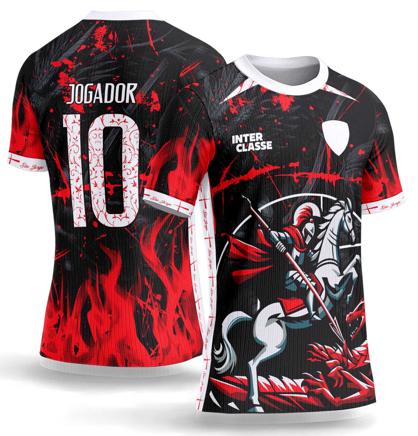 Arte Vetor Camisa Interclasse 1096 São Jorge