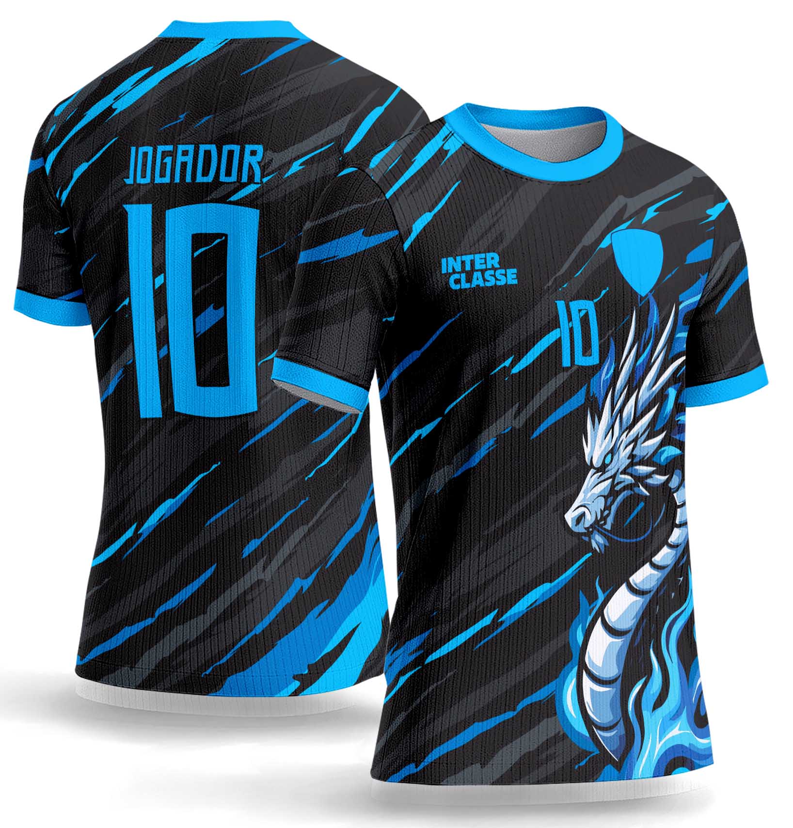 Arte Vetor Camisa Interclasse 1105 Dragão