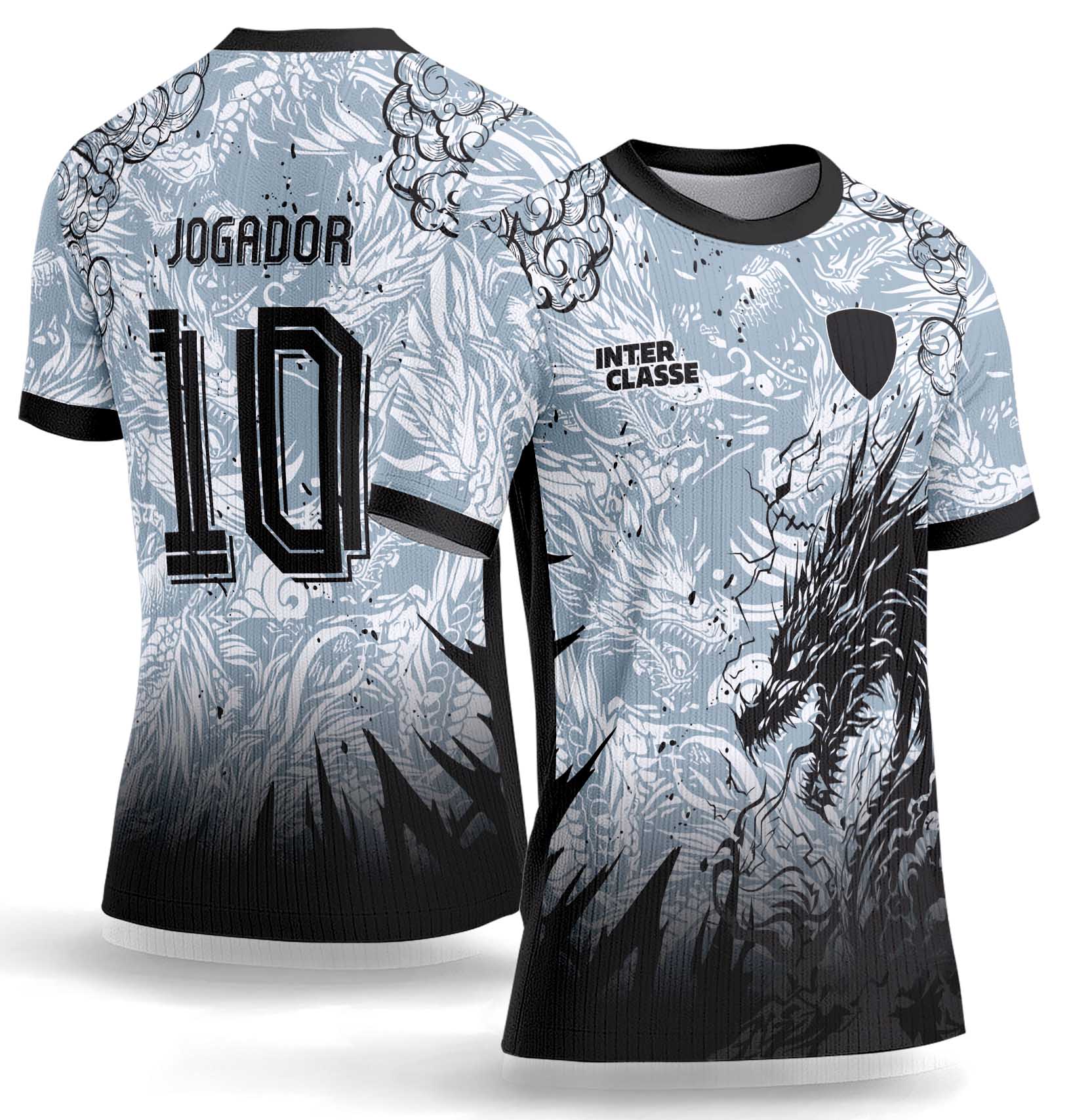 Arte Vetor Camisa Interclasse 1107 Dragão