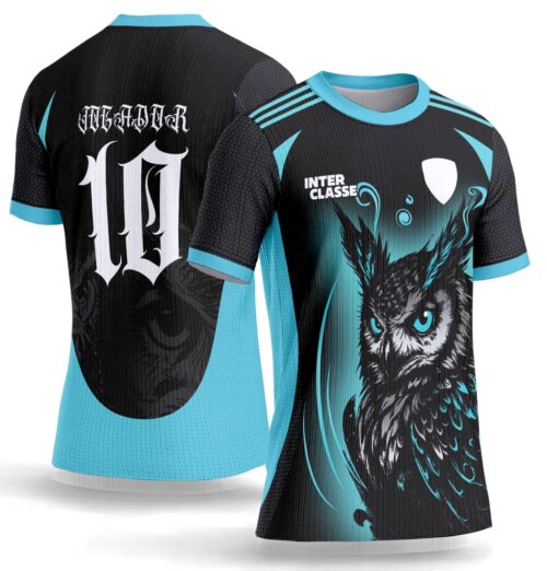 Arte Vetor Camisa Interclasse 1121 Coruja
