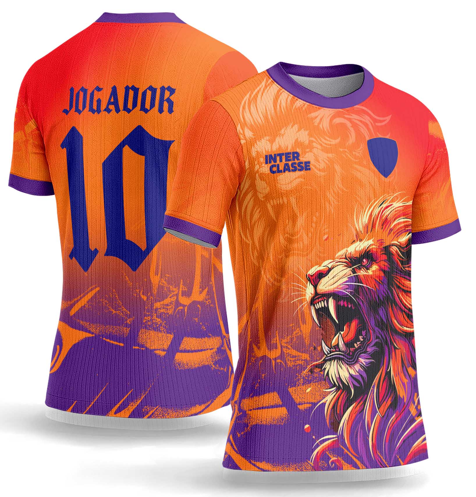 Arte Vetor Camisa Interclasse 1124 Leão