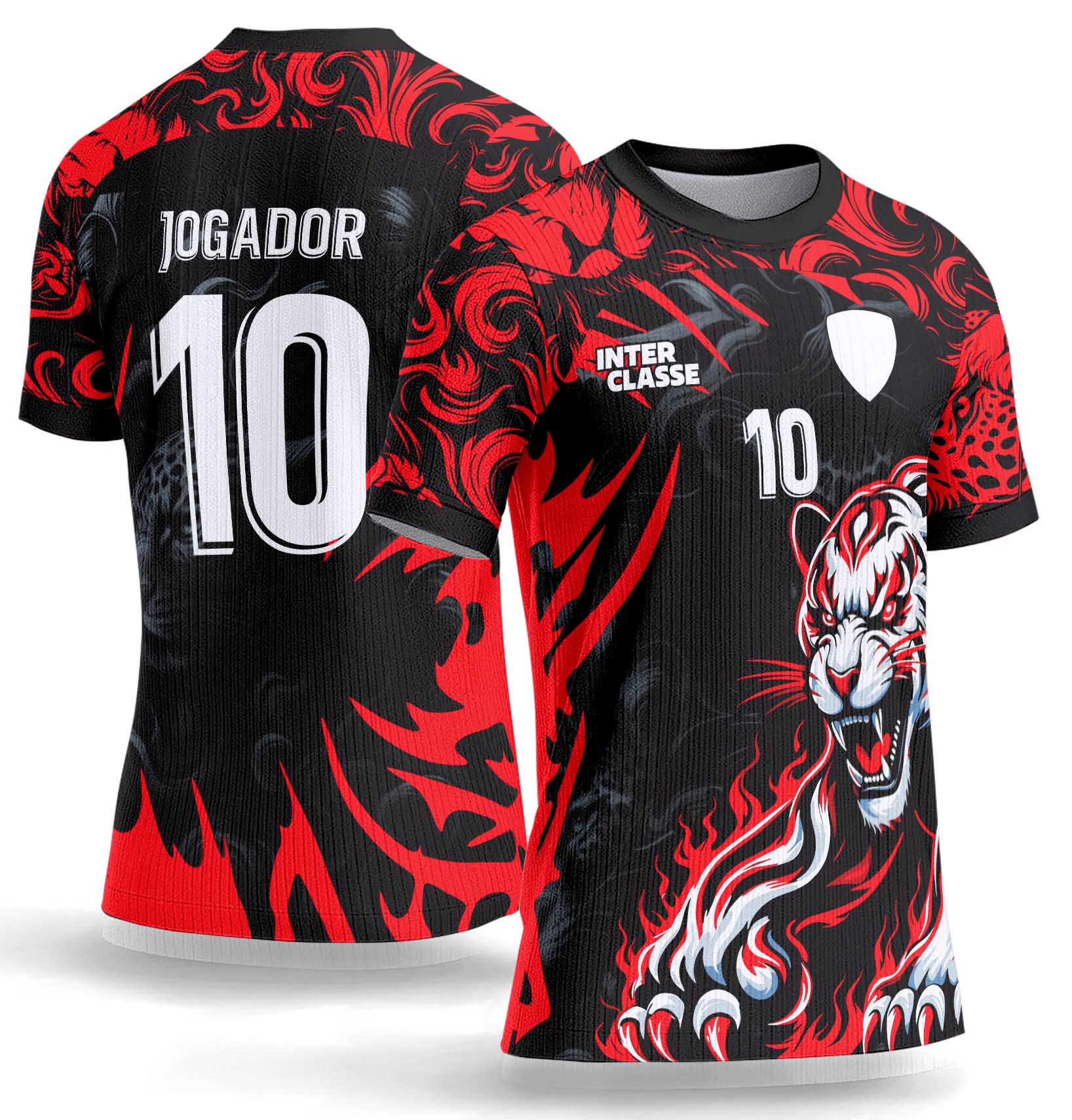 Arte Vetor Camisa Interclasse 1126 Leopardo