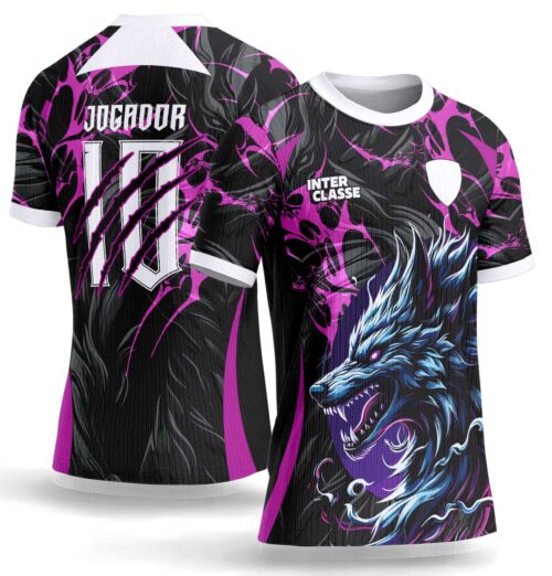 Arte Vetor Camisa Interclasse 1129 LOBO