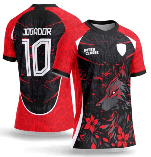 Arte Vetor Camisa Interclasse 1132 Lobo