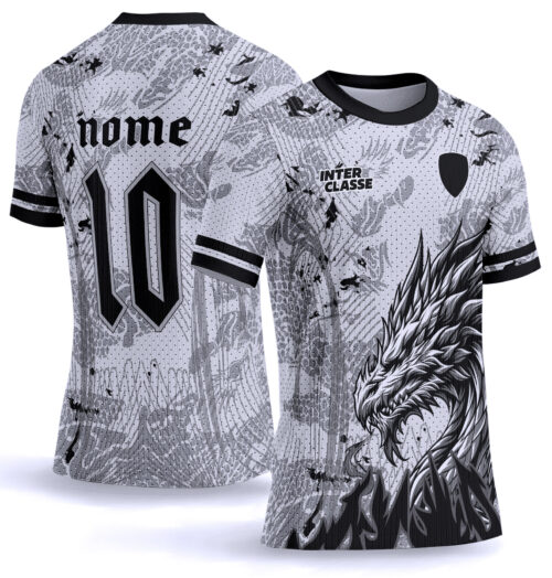 Arte Vetor Camisa Interclasse dragão1089