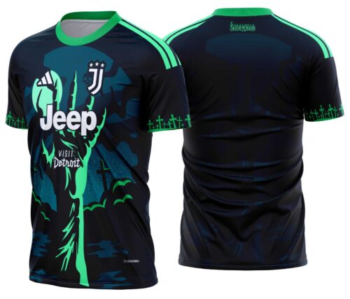 Arte Vetor Camisa Juventus Halloween Concept 2026